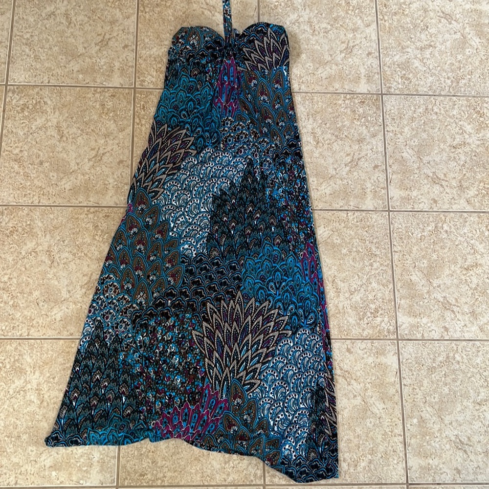 Multicolored Maxi Dress Medium